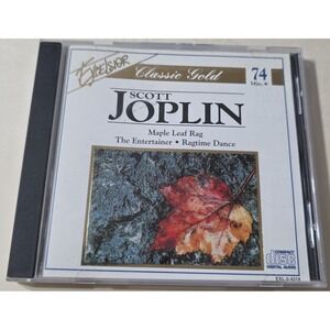 Scott Joplin Classic Gold CD Maple Leaf Rag Entertainer Ragtime Dance Excelsior